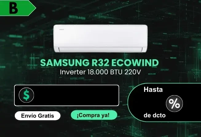 Aire Acondicionado LG V12WIN Dual Inverter 12.000 BTU 220V