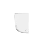 Esquina protectora de pared blanca para seguridad y decoración