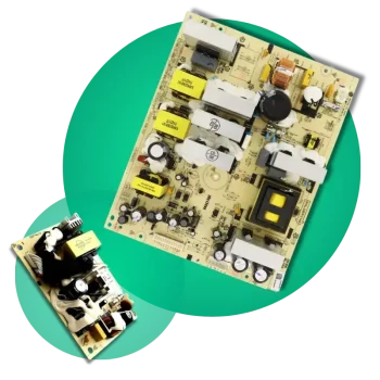 placa base de circuito impreso, componentes electrónicos, tecnología de vanguardia