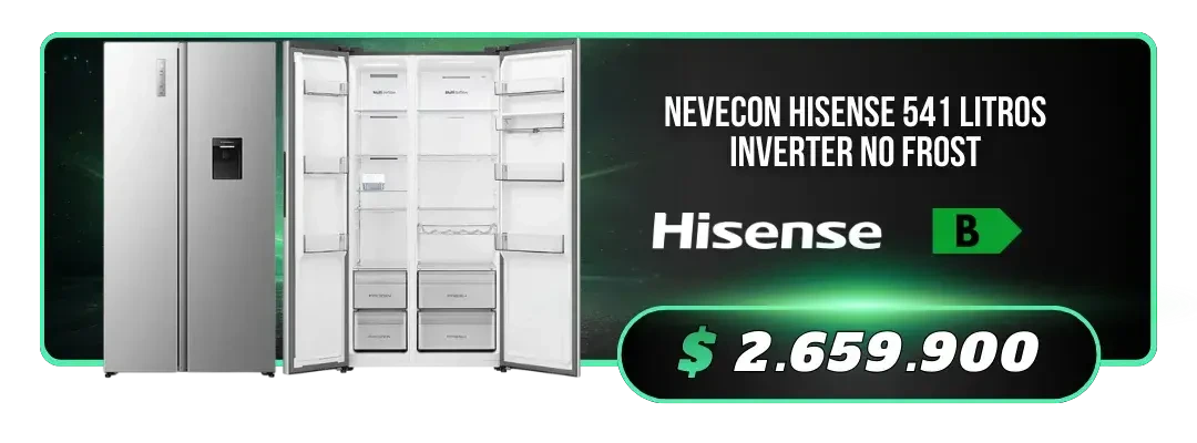 Refrigerador Hisense 541L