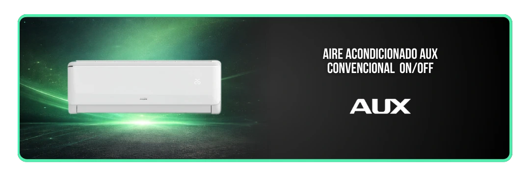 AUX Convencional ON/OFF 12000 BTU