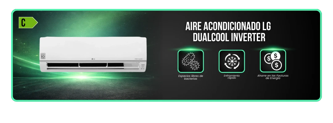 LG Dualcool 18000 BTU