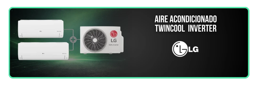 LG TwinCool Inverter 18000 BTU