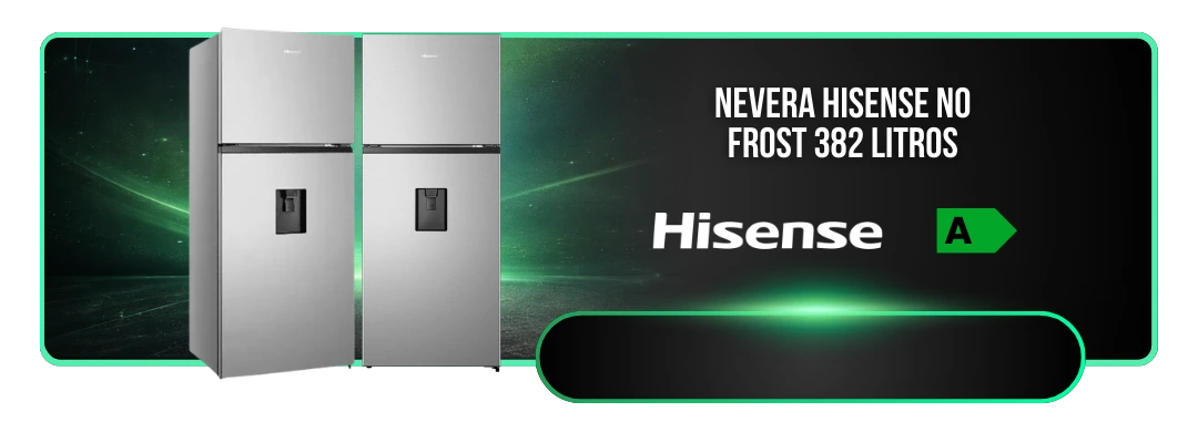 Nevera Hisense 382L