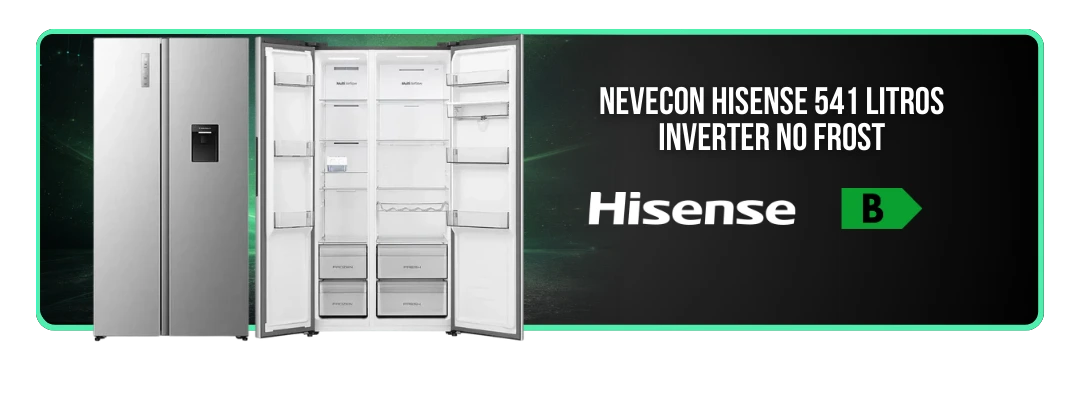 Refrigerador Hisense 541L