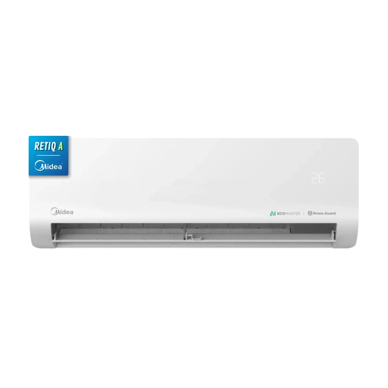 Aire acondicionado Midea Ai EcoPro Inverter blanco con tecnología de inversión y funciones ecoamigables