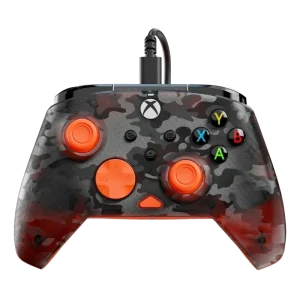 Turtle Beach XBOX Rematch Core Wired Controller Black Camo Orange