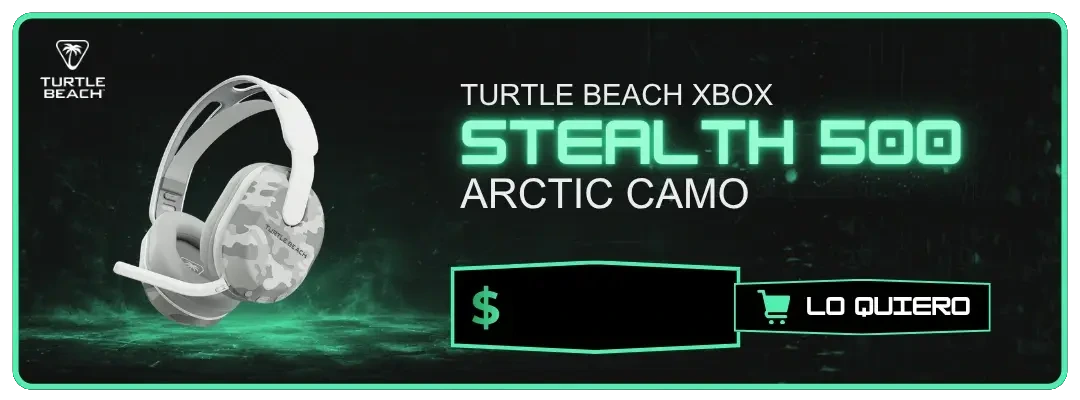 Auriculares Turtle Beach Stealth 500 Arctic Camo para Xbox
