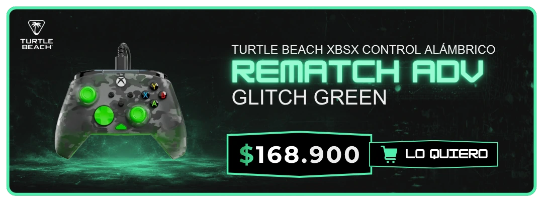 Combo Glitch Green