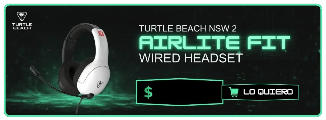 Turtle Beach NSW 2 Airlite Fit - Auriculares para juegos con cable
